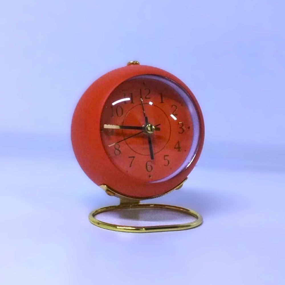 Часы-будильник alarm clock красный