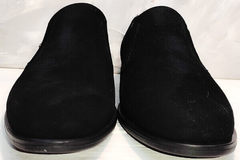Стильные мужские туфли без шнурков Ikoc 3410-7 Black Suede.