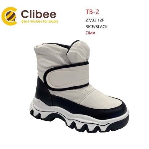 Clibee(зима) TB-2 Rice/Black 27-32