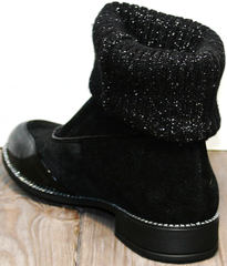 Весенние ботинки женские Kluchini 5161 k255 Black