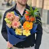 Photo of Interesting exotic bouquet «Vivid impressions»