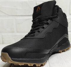 Рибок кроссовки мужские зимние высокие Reebok Airstacle Terrain H2o Drain Black.