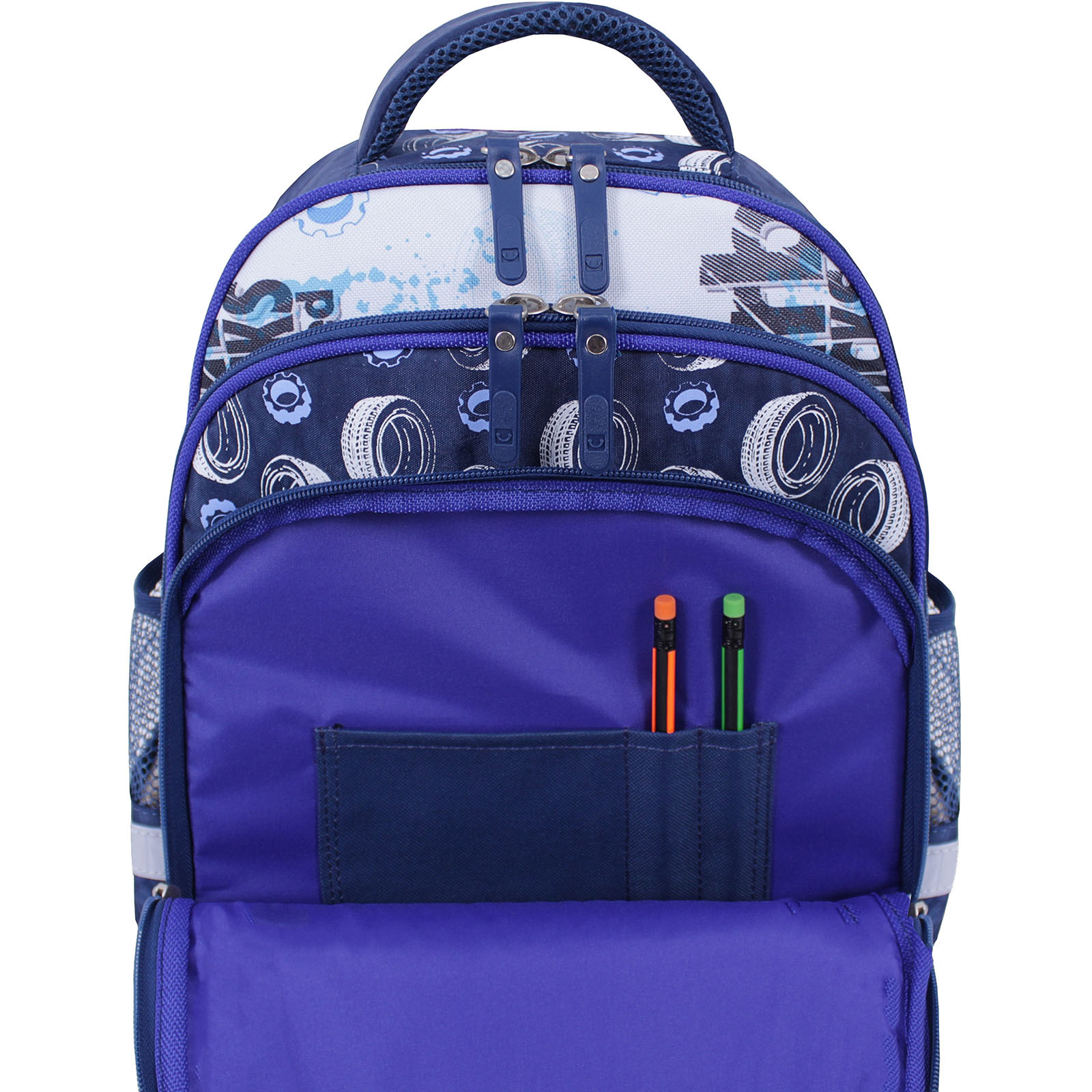 Рюкзак школьный Bagland Mouse 225 синий 551 (0051370) фото 5