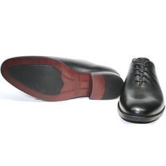 Классические мужские туфли под костюм Ikos 006-1 Black