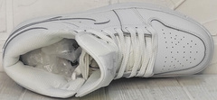 Дышащие кроссовки демисезонные мужские Nike Air Jordan A806-1 All White.