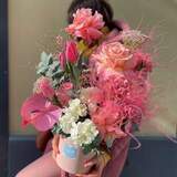 Photo of Box with flowers «Generous Svetlana»