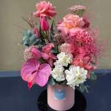 Photo of Box with flowers «Generous Svetlana»