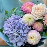 Photo of Delicate watercolor bouquet «Evening Pastel»