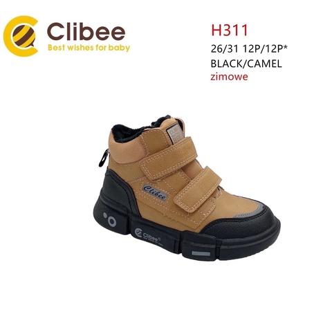 Clibee (зима) H311 Black/Camel 26-31