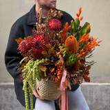 Photo of Flower basket «Autumn song»