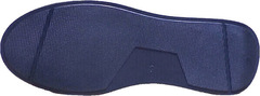 Кожаные мокасины мужские туфли на плоской подошве Arsello 33-19 Brown White.
