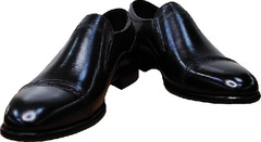 Мужские лоферы туфли классика RossiniRoberto-2YR1165-BlackLeather.