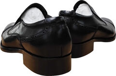 Красивые туфли на выпускной RossiniRoberto-2YR1165-BlackLeather.