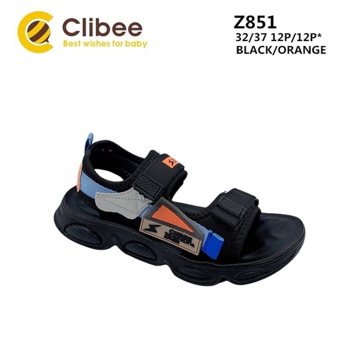 Clibee Z851 Black/Orange 32-37