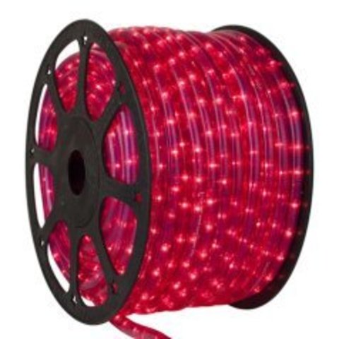 Гирлянда красный светодиодный шланг Delux дюралайт лэд LED