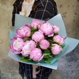 Photo of Bouquet of pink peonies