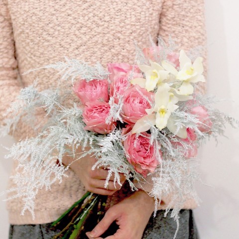 Winter tenderness, Delicate winter bouquet