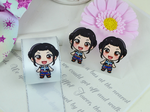 Термотрансферна картинка K-pop Zoey лялькова №212