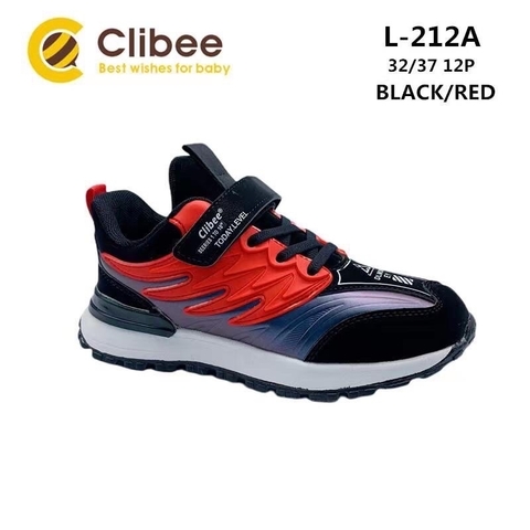 Clibee L212A Black/Red 32-37