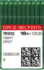 Фото: Голка швейна промислова Groz Beckert DP*17 №125 GEBEDUR