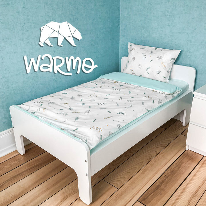 Дитяче ліжко трансформер Warmo™ INCH