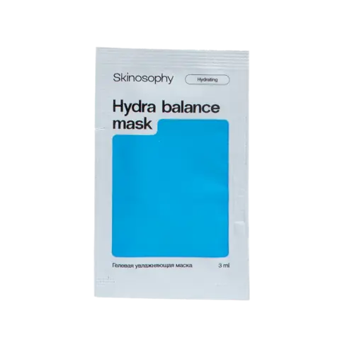 SkinoSophy Гелевая увлажняющая маска, 3 мл | Hydra balance mask SkinoSophy Гелевая увлажняющая маска, 3 мл | Hydra balance mask