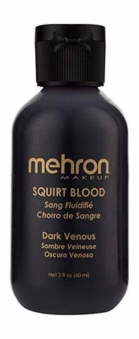 MEHRON Искусственная кровь для брызг Squirt Blood- Dark Venous 2 oz. (темная венозная), 60 мл