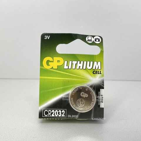 Батарейка GP CR2032 3V Lithium