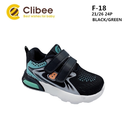 Clibee F-18 Black/Green 21-26