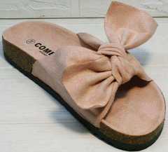 Розовые сандали шлепанцы ортопедические Comer SAR-15 Pink.