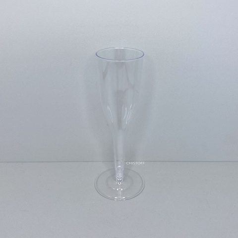 Бокал для шампанского Bonita пластиковый 160 мл прозрачный