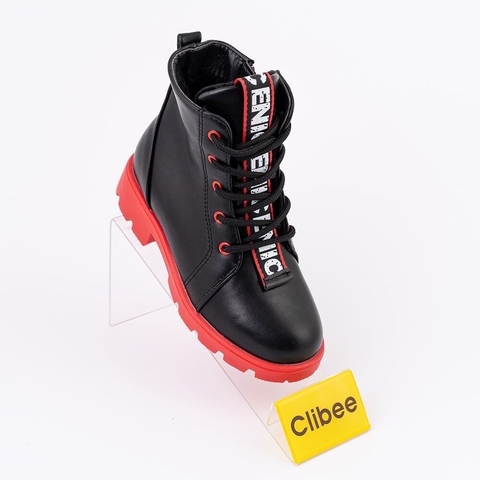 Clibee A96-1 Black/Red 32-37