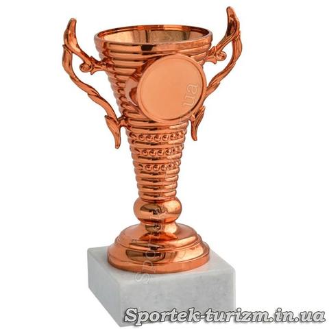 Кубок за 3 місце (бронза) висотою 12 см