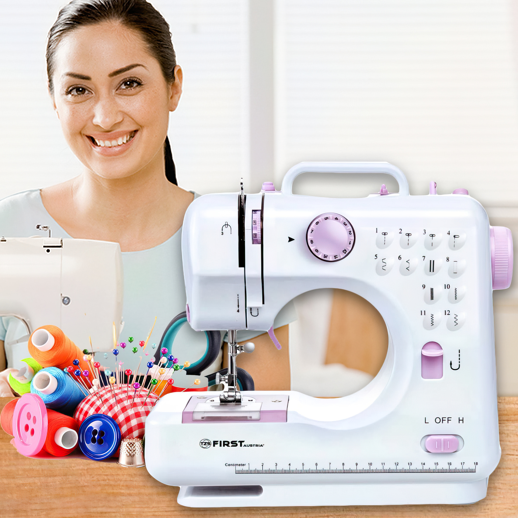 Швейная машинка с оверлоком Digital Sewing Machine 505/509 - купить по  выгодной цене | SIRCO - лучшие цены.