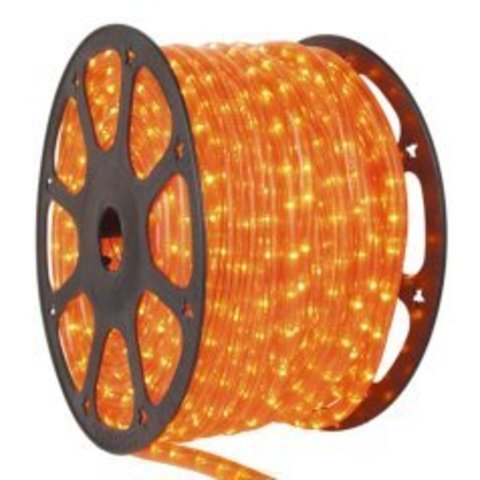 Оранжевый светодиодный шланг дюралайт Delux LED 2wrl