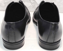 Качественные мужские туфли кожаные Ikoc 2249-1 Black Leather.