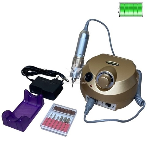 Фрезер на акумуляторі для манікюру та педикюру ZS-601 Pro (оригінал)