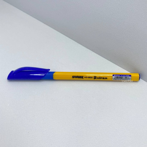 Ручка шариковая масляная Hiper Shark 0,7 мм синяя (НО-200)