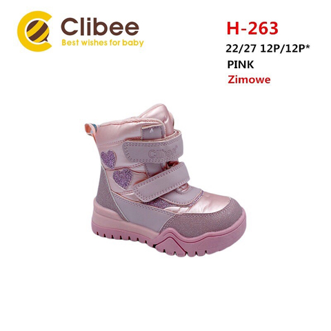 Clibee (зима) H263 Pink 22-27