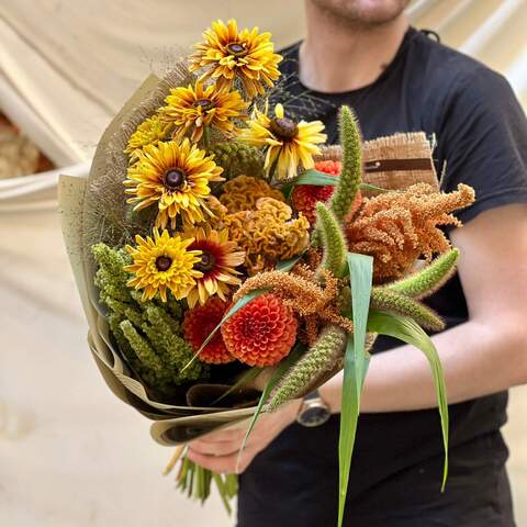 Photo of Warm bouquet «Ukrainian Yard»