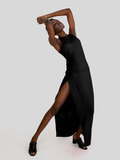 Сукня-майка максі чорна по фігурі Katarina Ivanenko фото 1