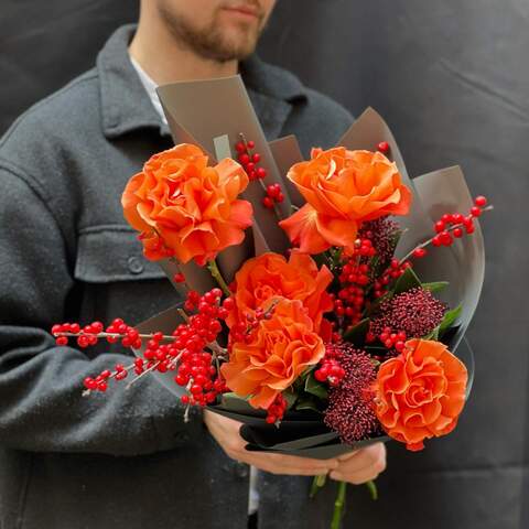 Photo of Bouquet «Lovely fire»