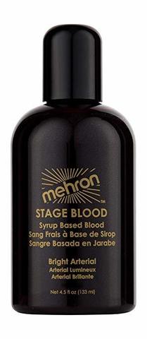 MEHRON Штучна кров артеріальна Stage Blood - Bright Arterial 4.5oz., 133 мл