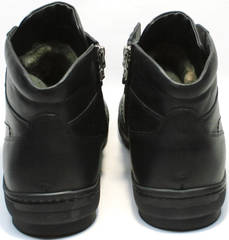 Модные зимние ботинки мужские Ikoc 1608-1 Sport Black.
