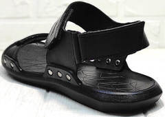 Мужские спортивные сандали босоножки с ремешками Zlett 7083 Black
