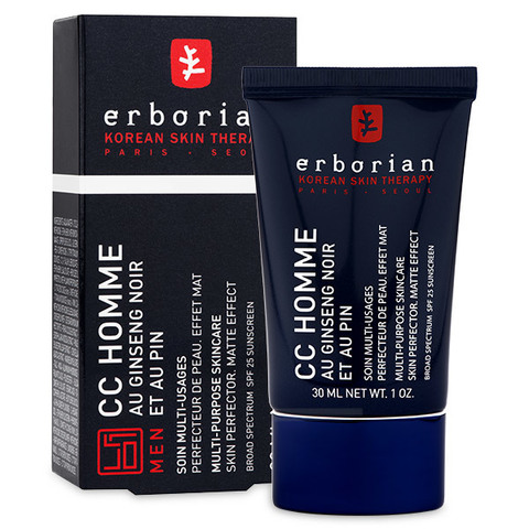 Erborian CC Крем для мужчин CC Homme Multi-Purpose Skincare Skin Perfector Matte Effect SPF 25