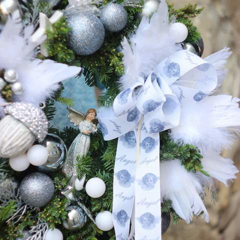 Photo of Holiday wreath «Christmas angel»