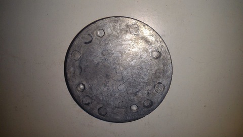 Заглушка кпп Уаз 452, 469 старого образца (алюминиевая с резьбой)