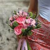 Photo of Bouquet-compliment with garden roses