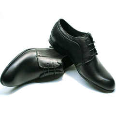 Мужские туфли черные Ikoc 060-1 ClassicBlack.